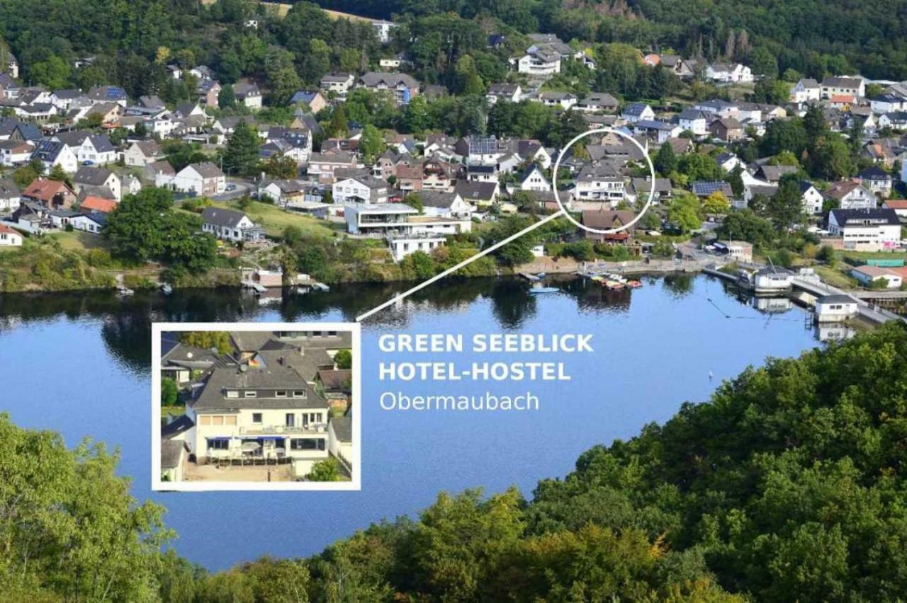 Green Seeblick Hotel Am See Obermaubach Exterior photo